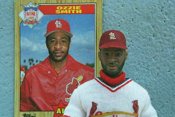 This is a Portrait Doll of Ozzie Smith